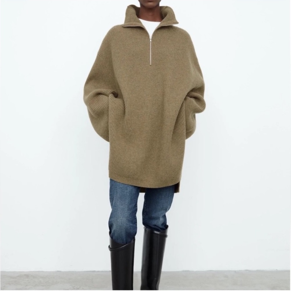 TOTEME | Fisherman Knit Moss Melange